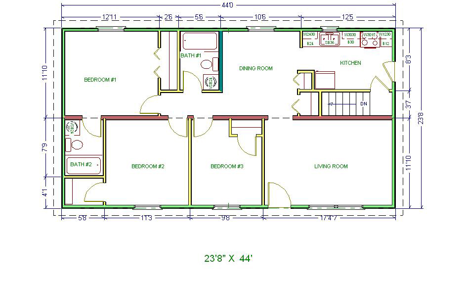 Cottage Style Modular Home Plans 3904